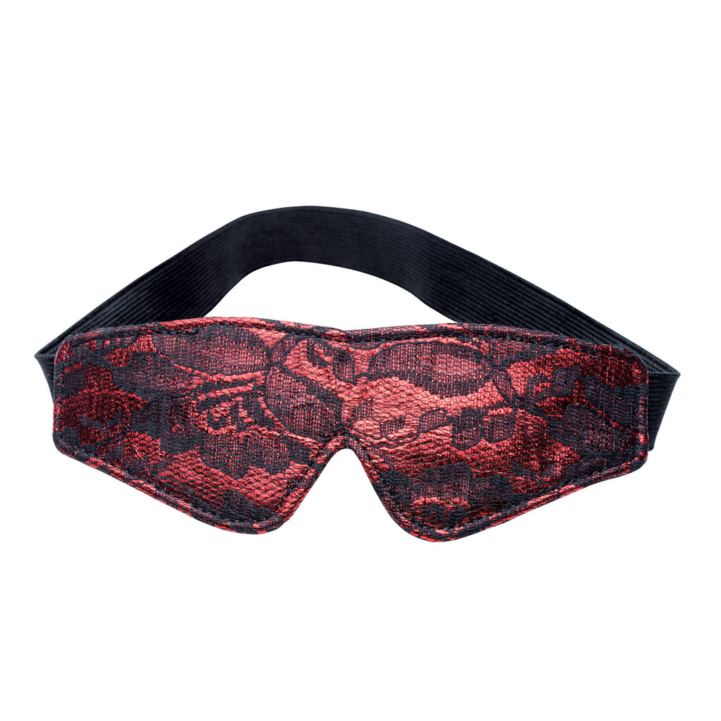 Frisky Laced Up 5 Piece Bondage Set Red