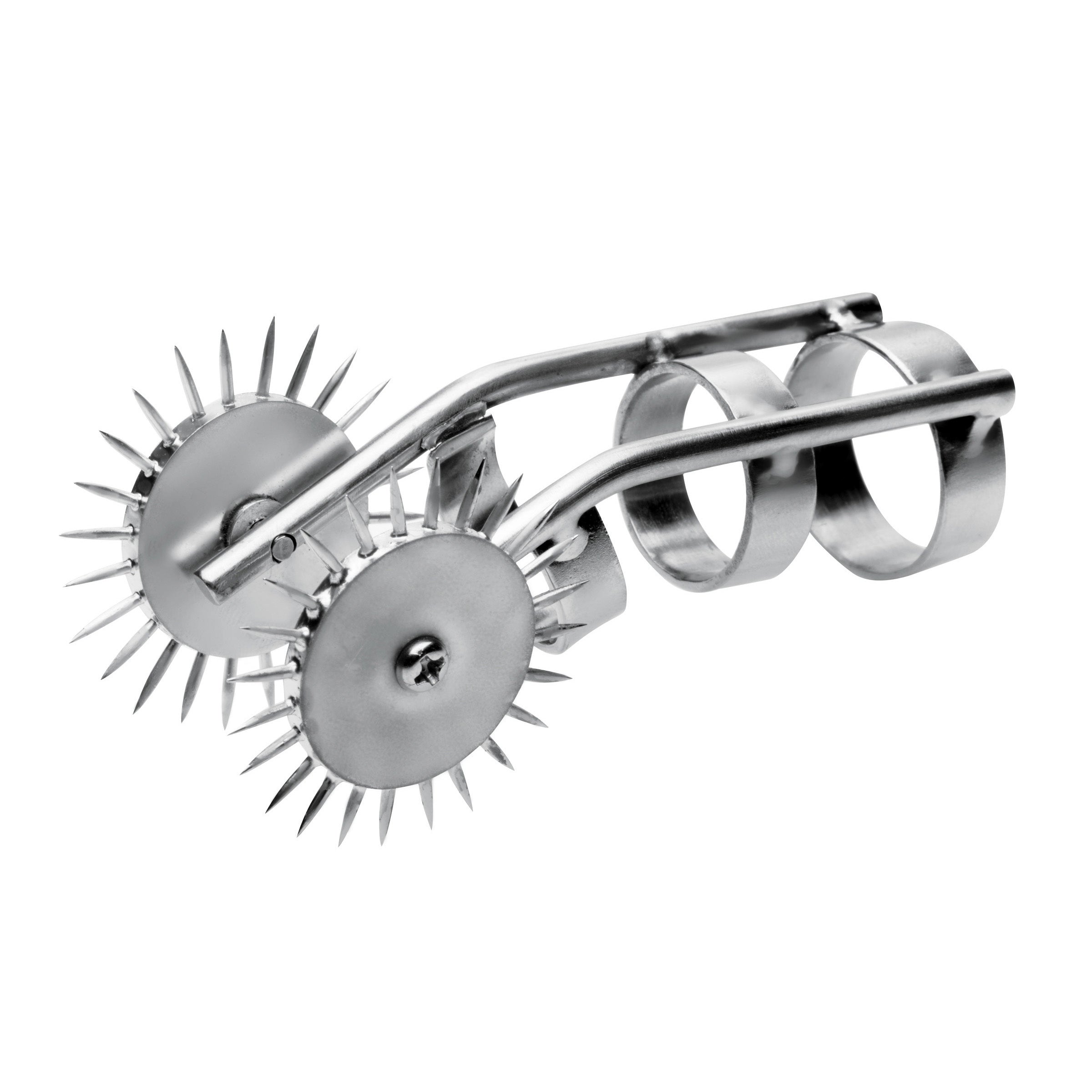 Master Series Spikes Double Finger Pinwheel Grey