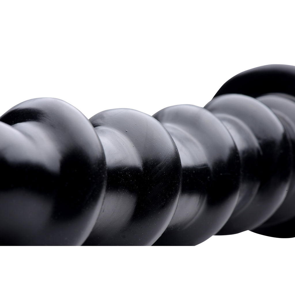 Master Cock The Screw Giant 12.5 inch Dildo Black