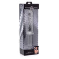 Master Series Brutus Glass Dildo Thruster Clear