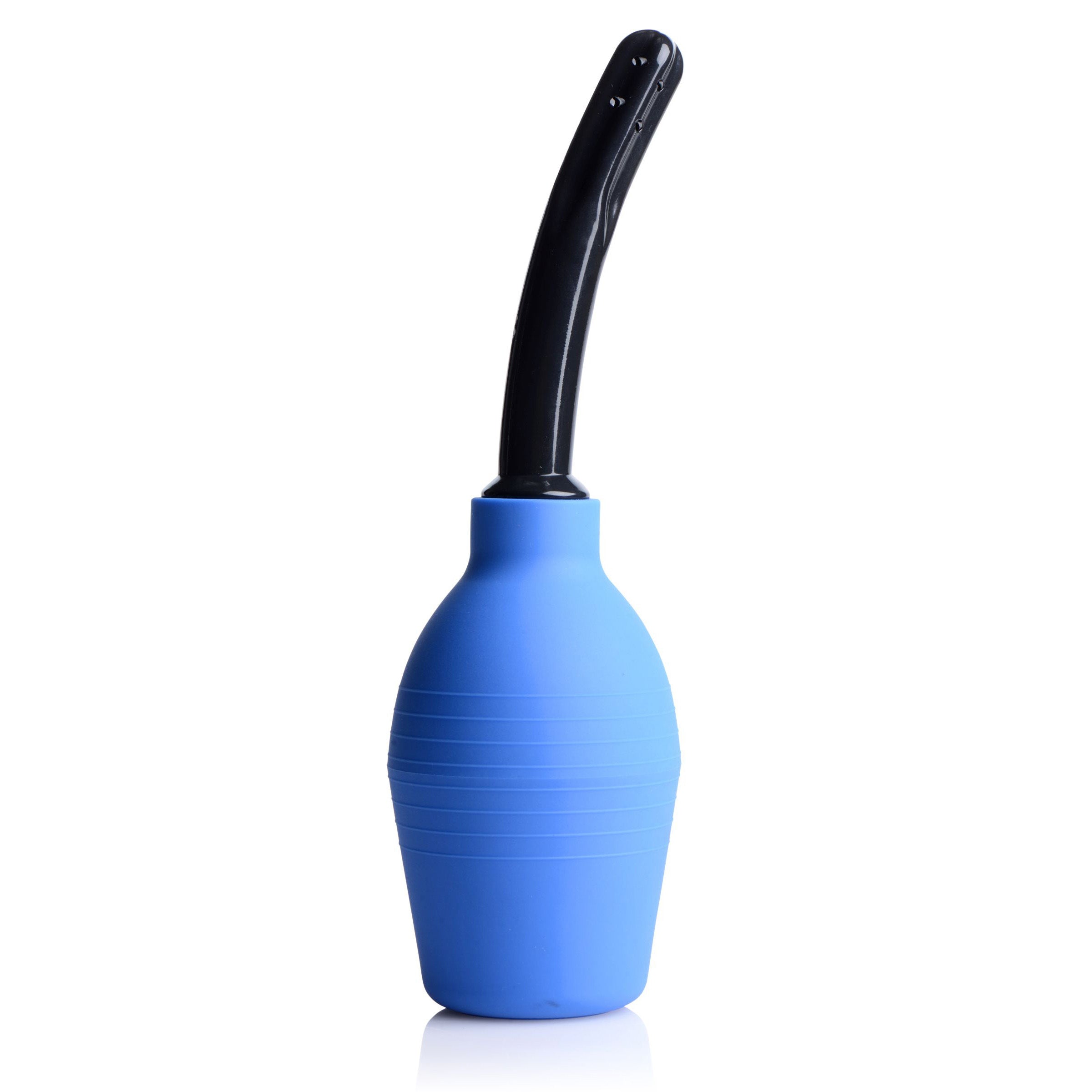 CleanStream Premium One-Way Valve Enema Douche Blue