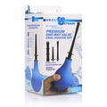 CleanStream Premium One-way Valve Anal Douche Set Blue