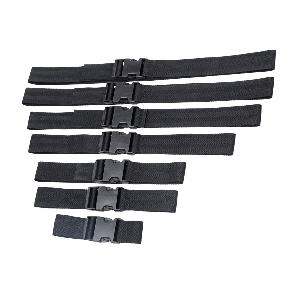 Master Series Subdued Full Body Strap Set Black