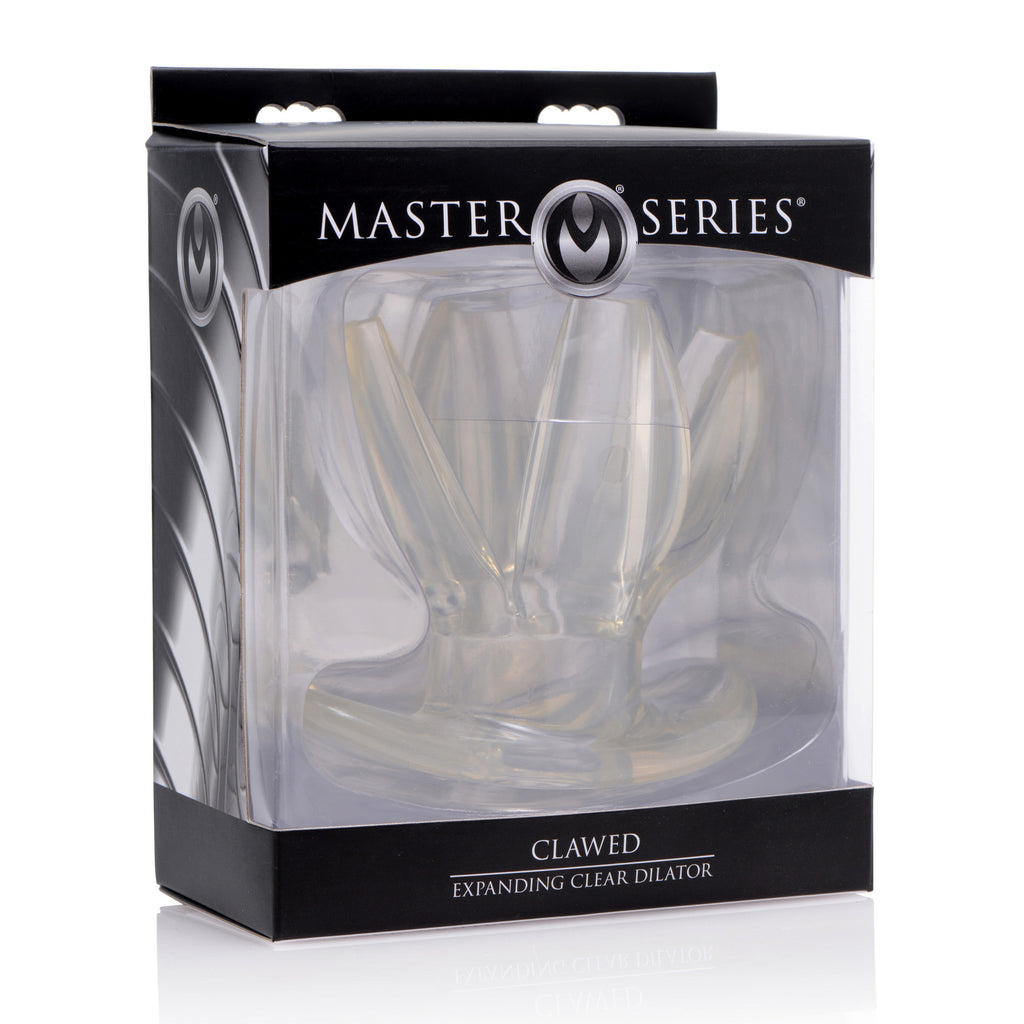 Master Series Clawed Expanding Clear Dilator Clear