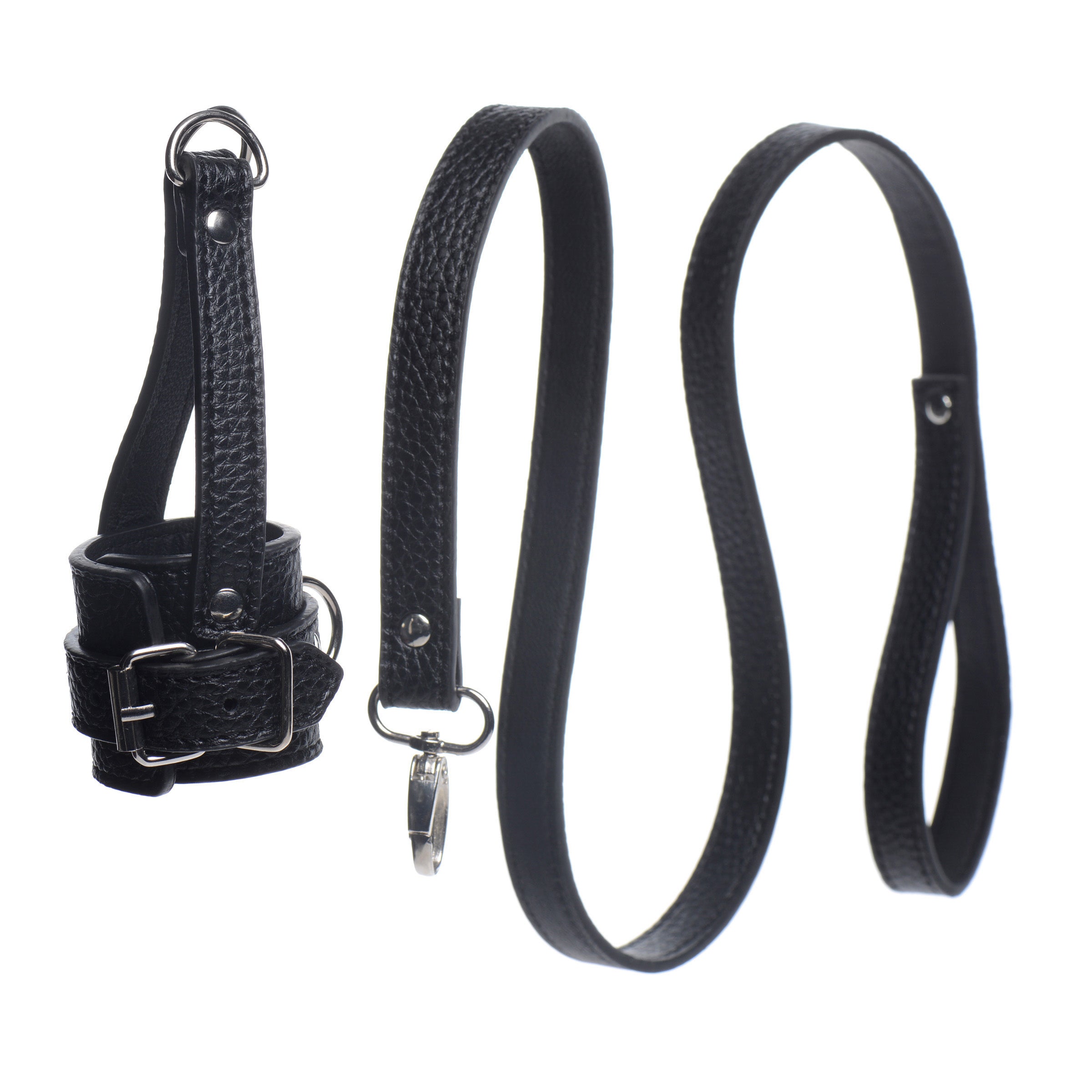 STRICT Ball Stretcher With Leash Black