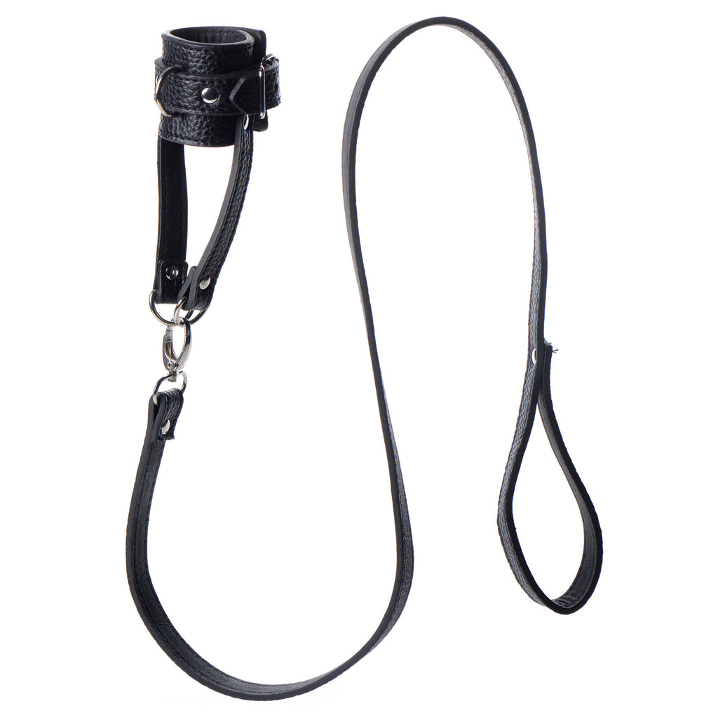 STRICT Ball Stretcher With Leash Black