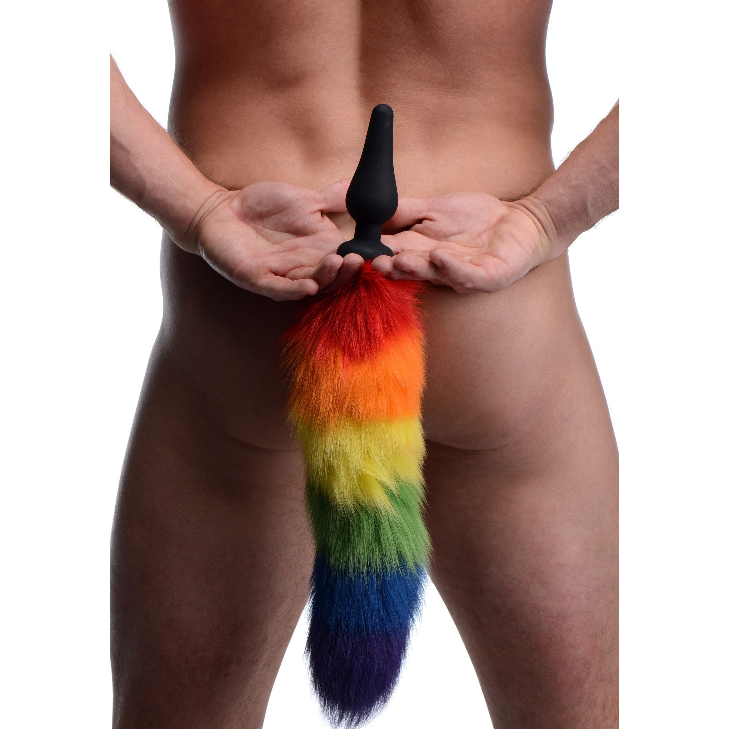 Tailz Rainbow Tail Anal Plug Multi