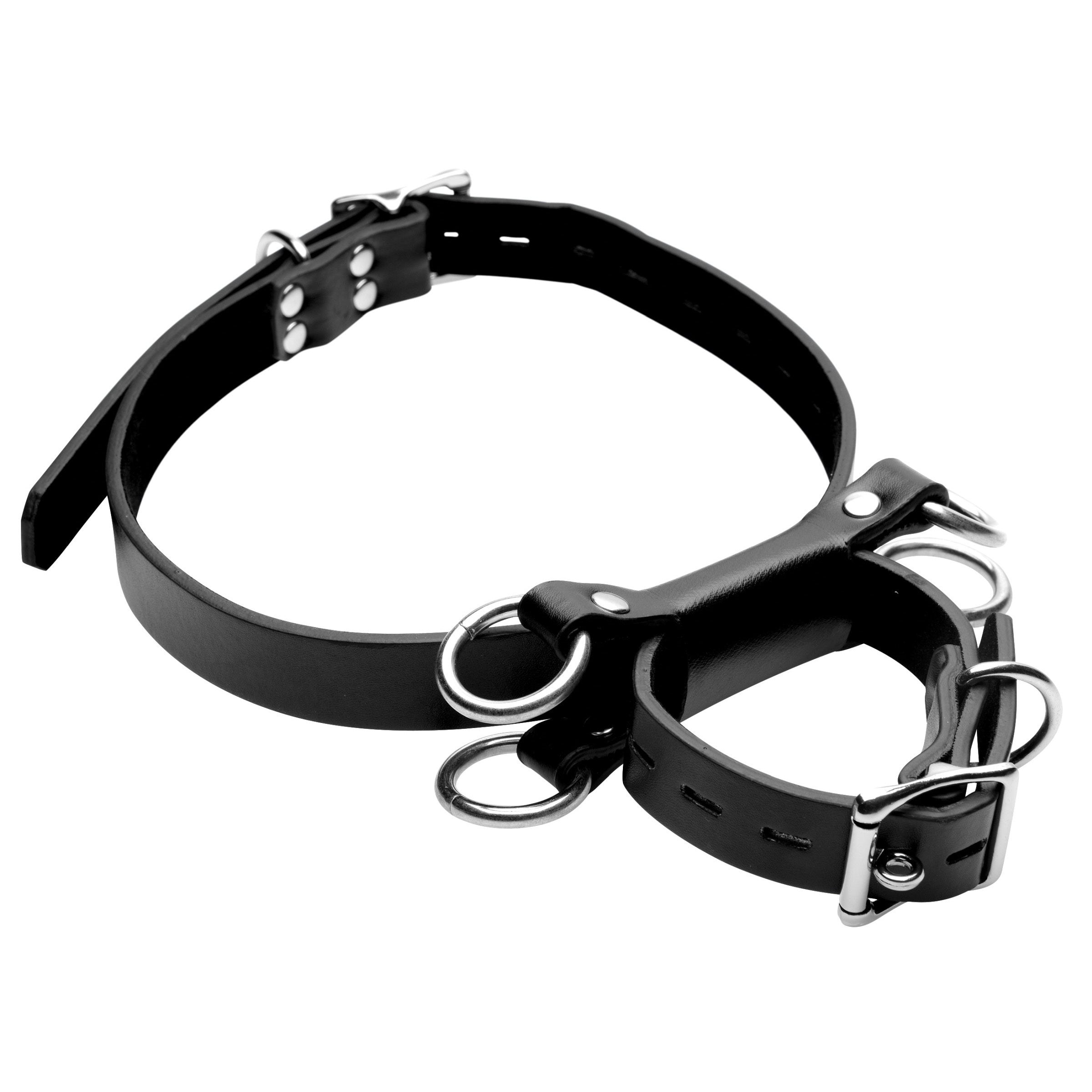 STRICT Frog Tie Kneeling Bondage Restraint System Black