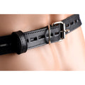Strict Leather Spiked Leather Confinement Jockstrap Black
