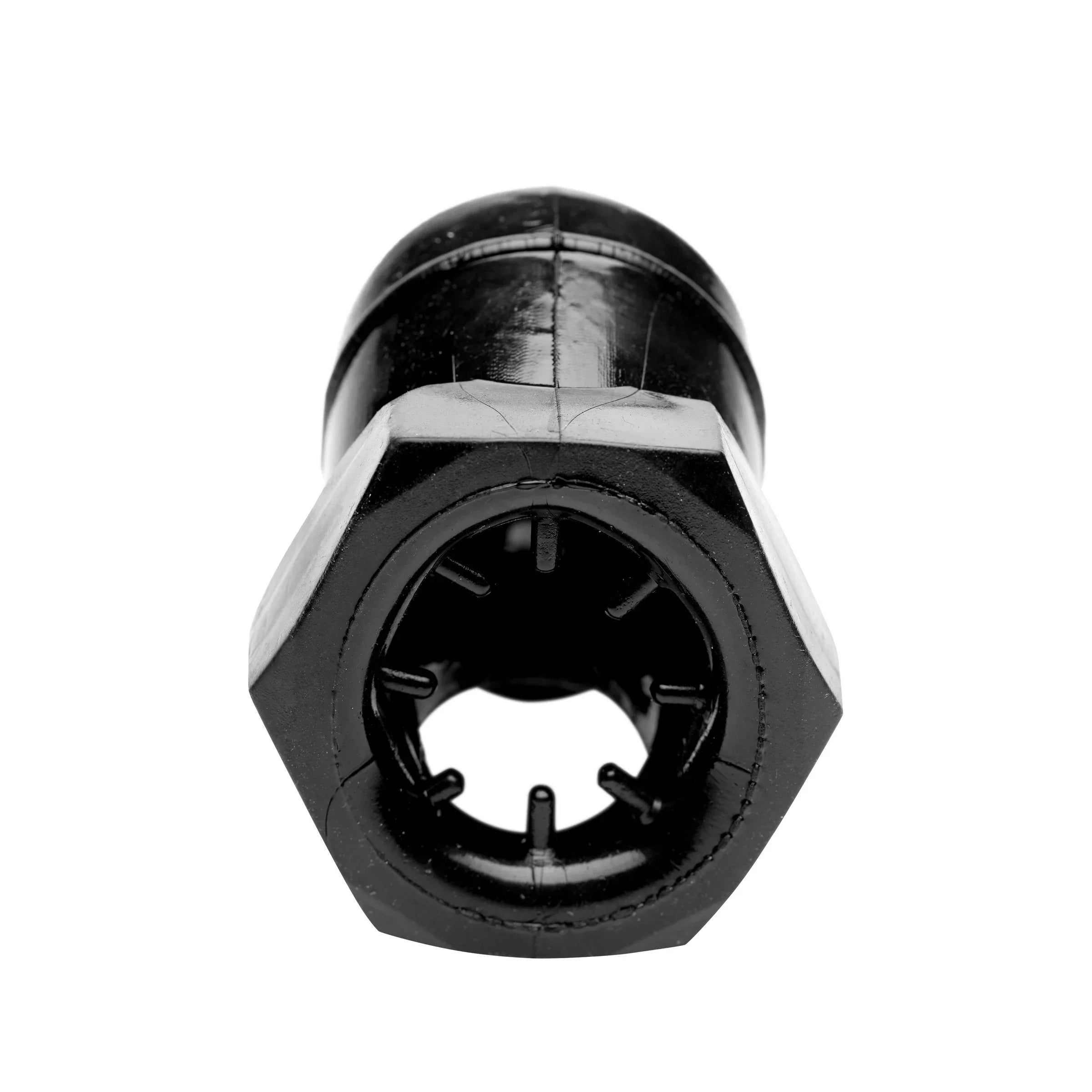 Master Series Detained - Black Restrictive Chastity Cage Black