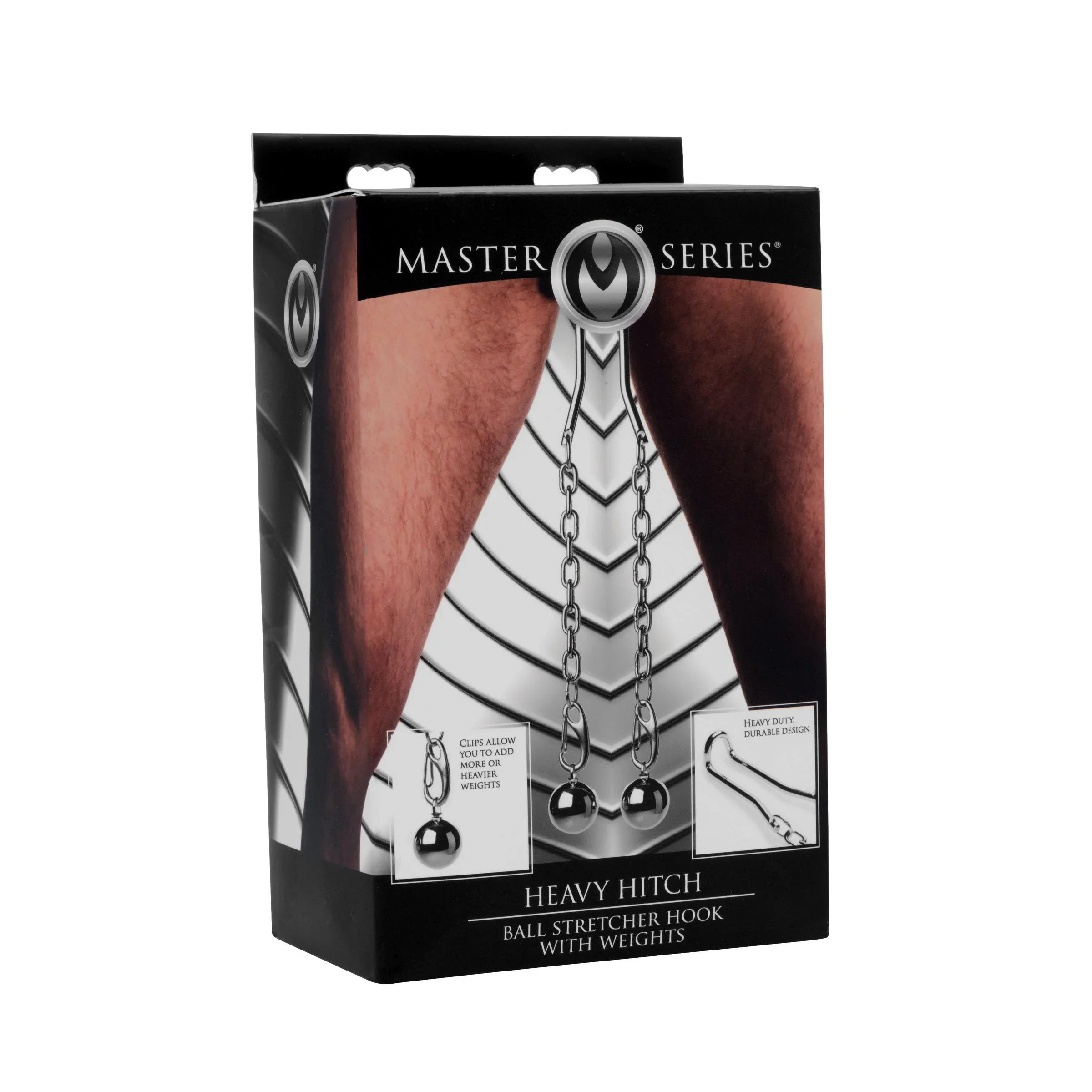 Master Series Heavy Hitch Ball Stretcher Hook with Weights - IntimaVibes