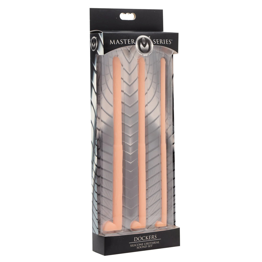 Master Series Dockers Silicone Urethral Penis Sound Set - IntimaVibes