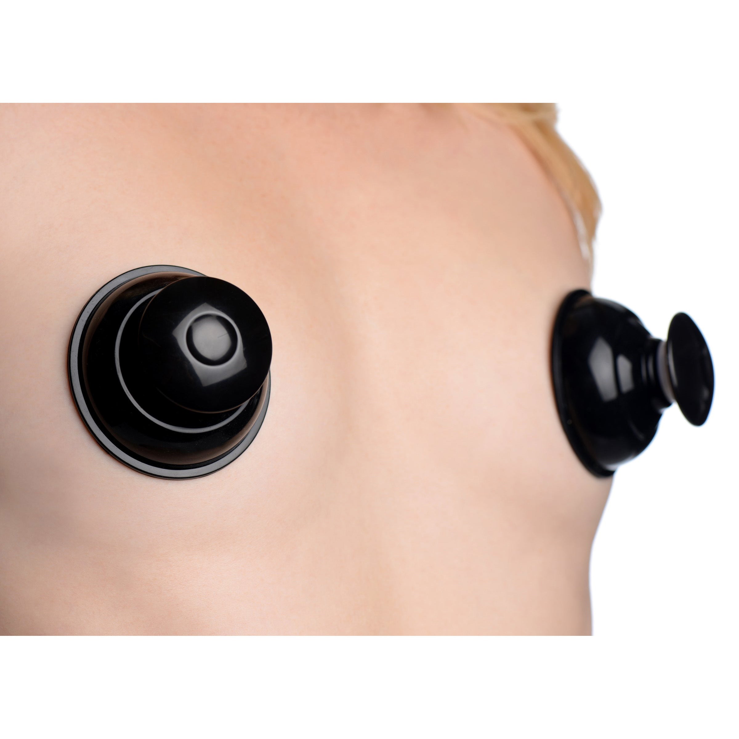 Master Series Plungers Extreme Suction Silicone Nipple Suckers Black