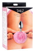 Tailz Fluffy Bunny Tail Anal Plug Pink
