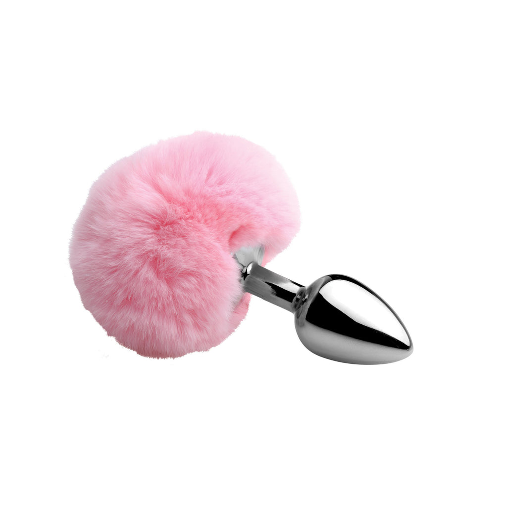 Tailz Fluffy Bunny Tail Anal Plug Pink
