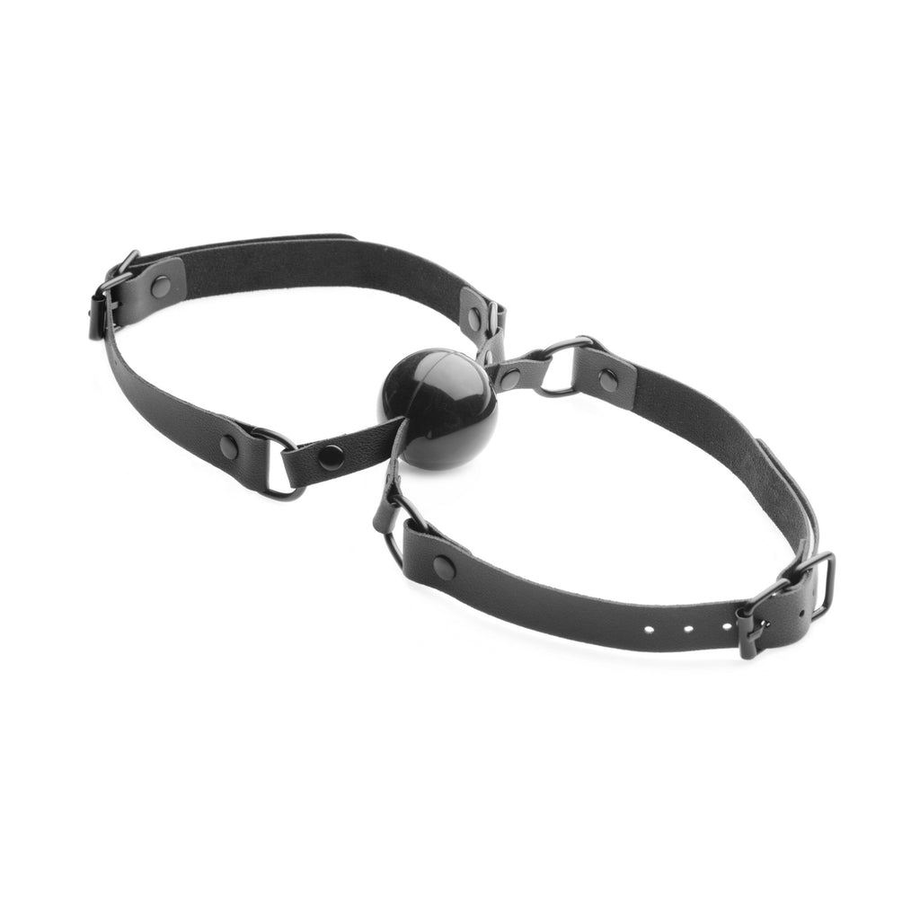 Master Series Doppleganger Silicone Mouth Gag Black