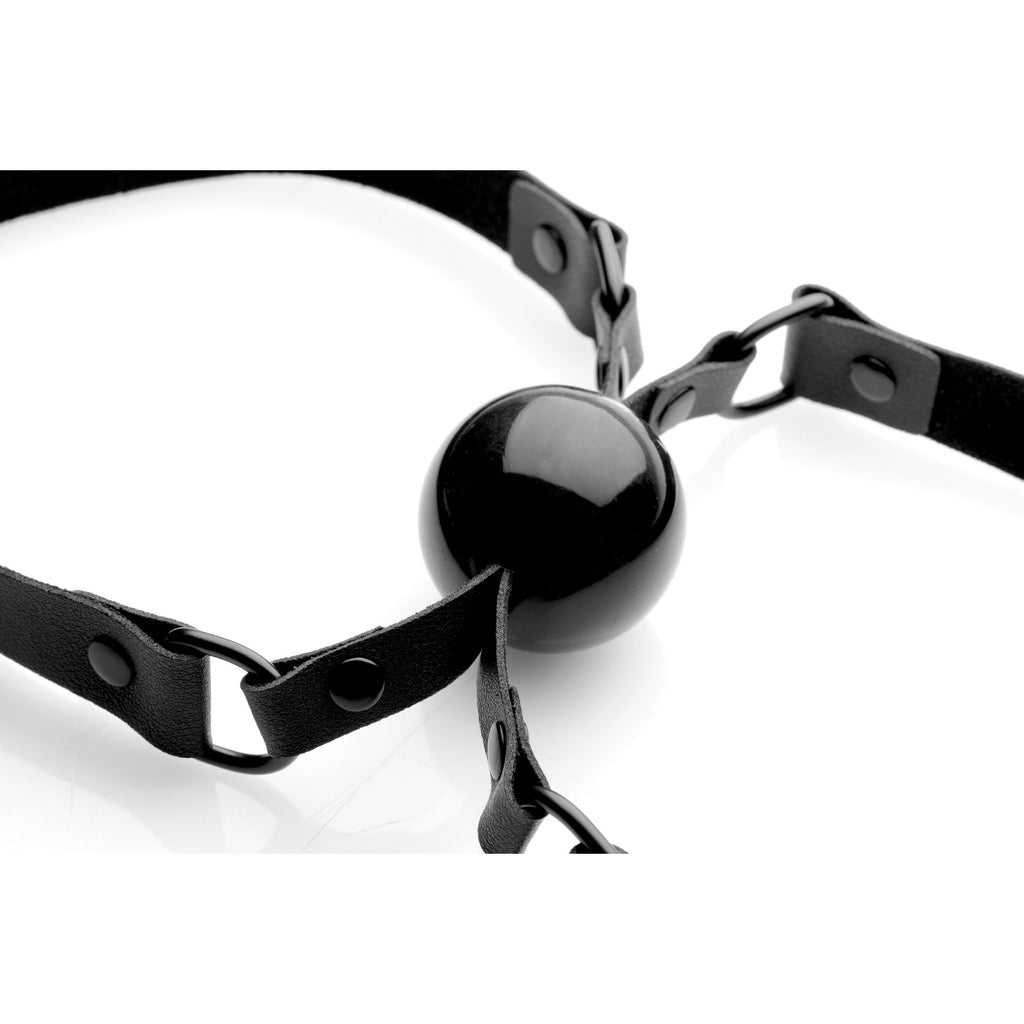 Master Series Doppleganger Silicone Mouth Gag Black