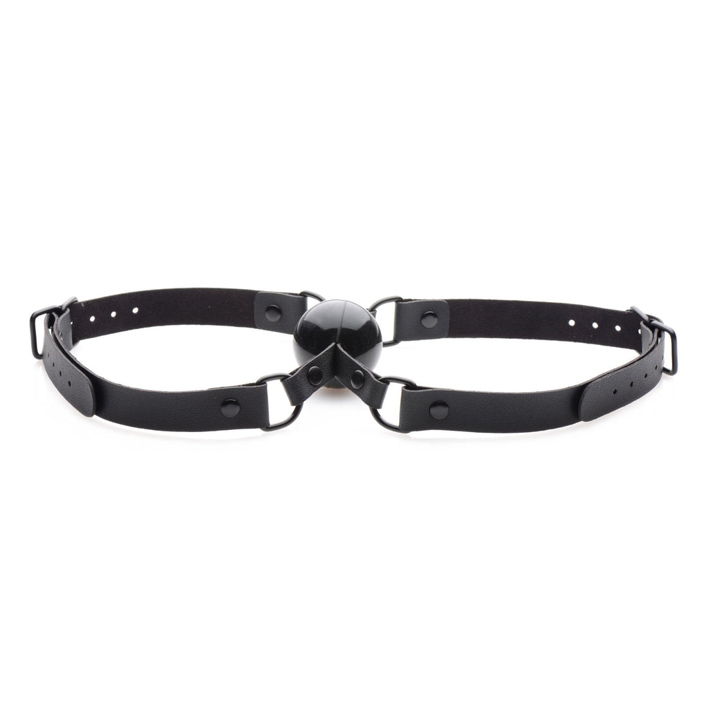 Master Series Doppleganger Silicone Mouth Gag Black