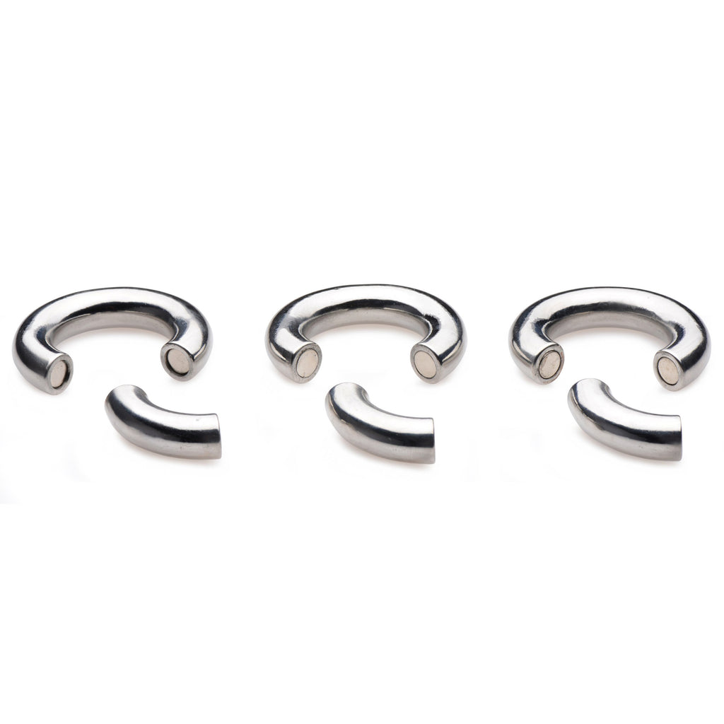 Master Series Magnetize Stainless Steel Magnetic Super Stretcher 3 Pack Grey