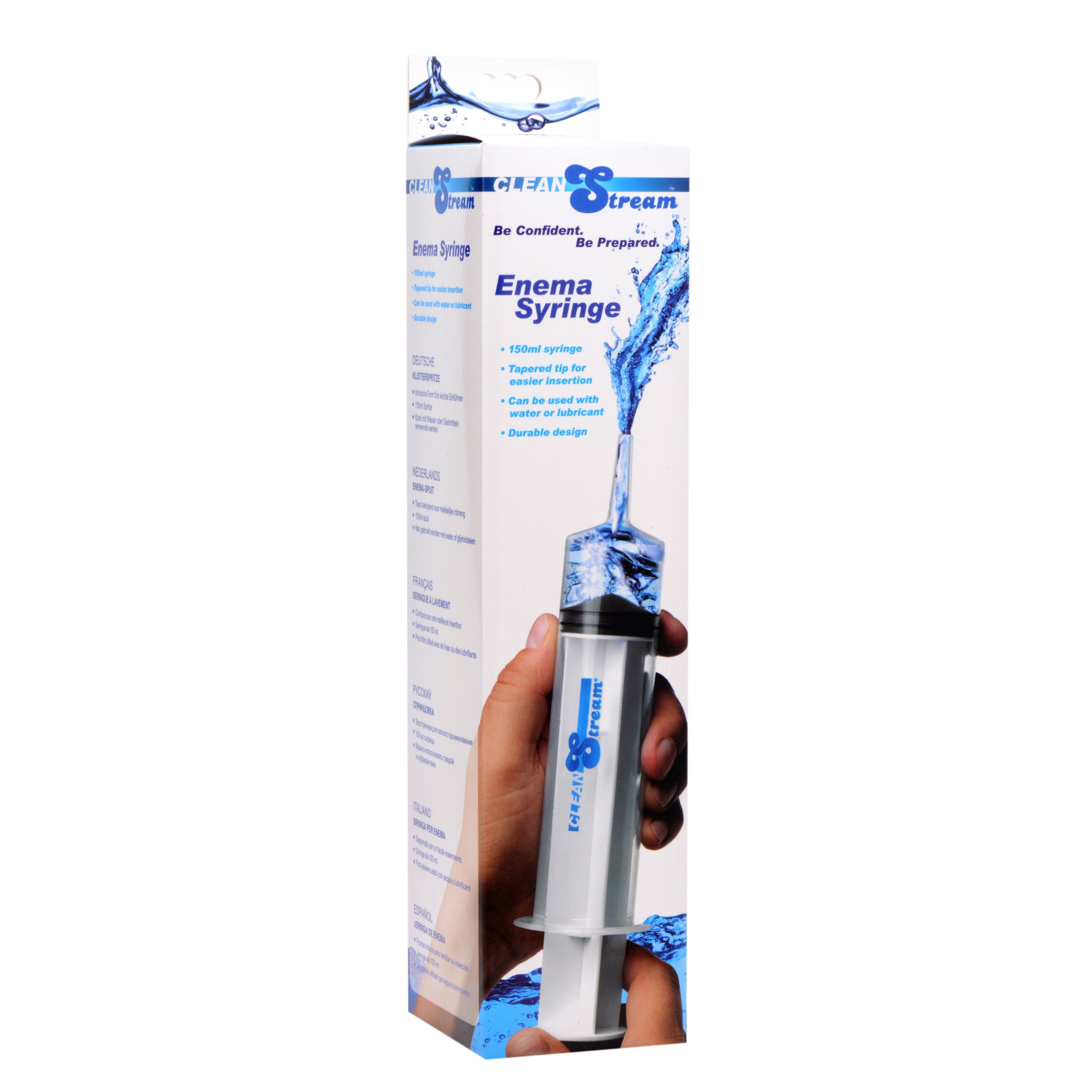 CleanStream 150ml Enema Syringe White