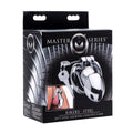 Master Series Rikers 24-7 Stainless Steel Locking Chastity Cage Grey