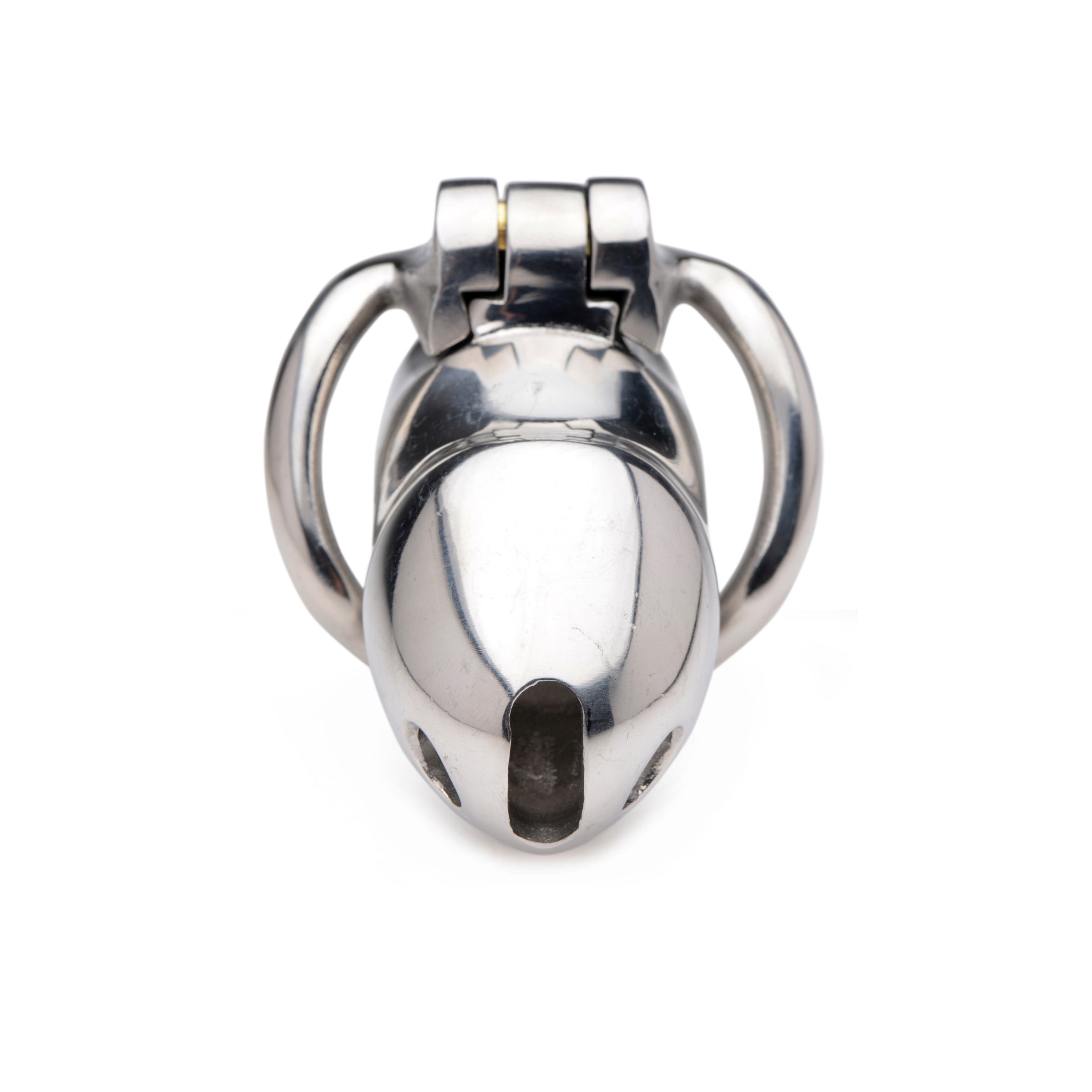 Master Series Rikers 24-7 Stainless Steel Locking Chastity Cage Grey
