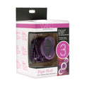 Wand Essentials Triple Thrill 3 in 1 Silicone Wand Attachment Purple
