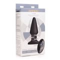 Rimmers Rimmers Model R Smooth Rimming Plug with Remote Black