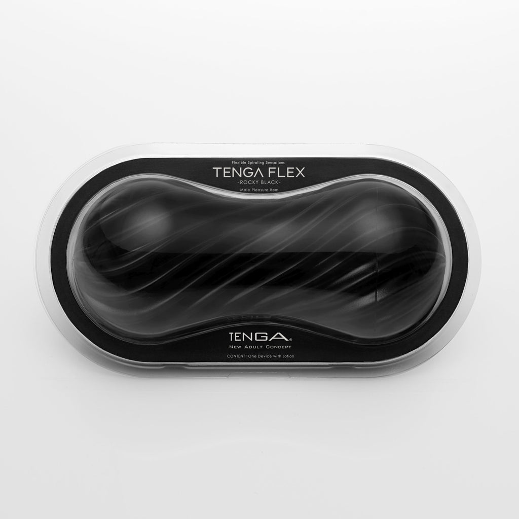 FLEX Series Tenga Flex- Black Black