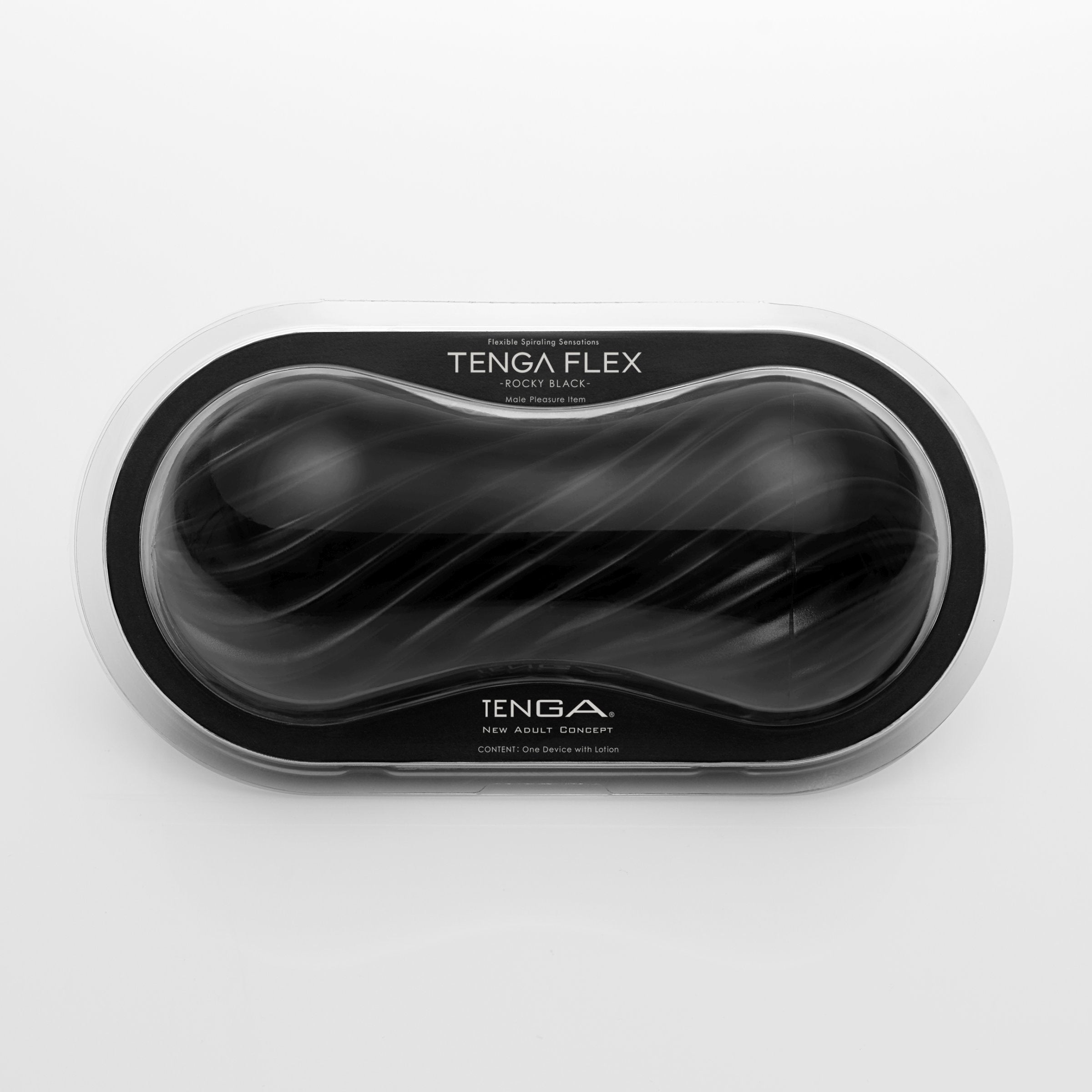 FLEX Series Tenga Flex- Black Black