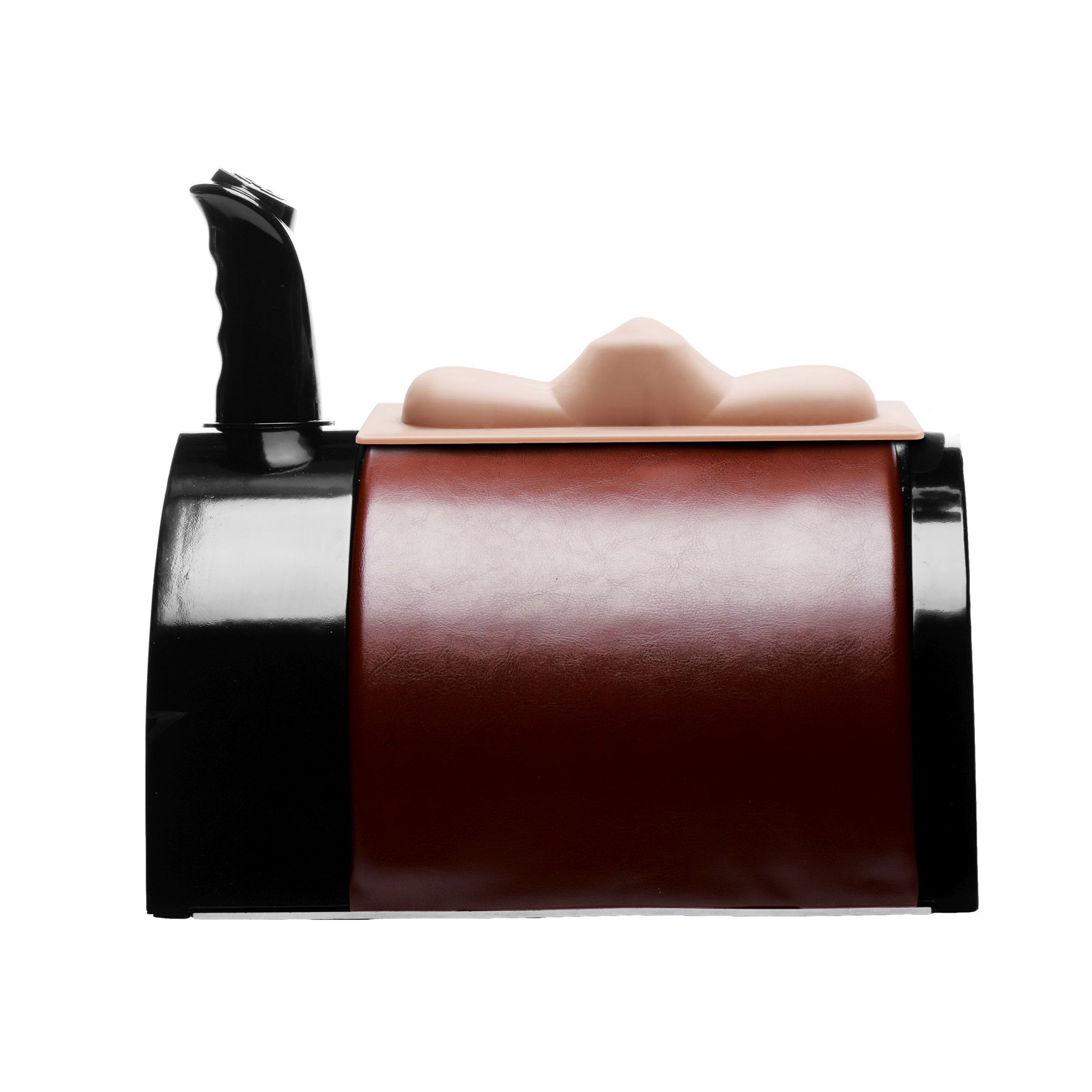 LoveBotz Saddle Deluxe Riding Sex Machine with Dual Attachments Black