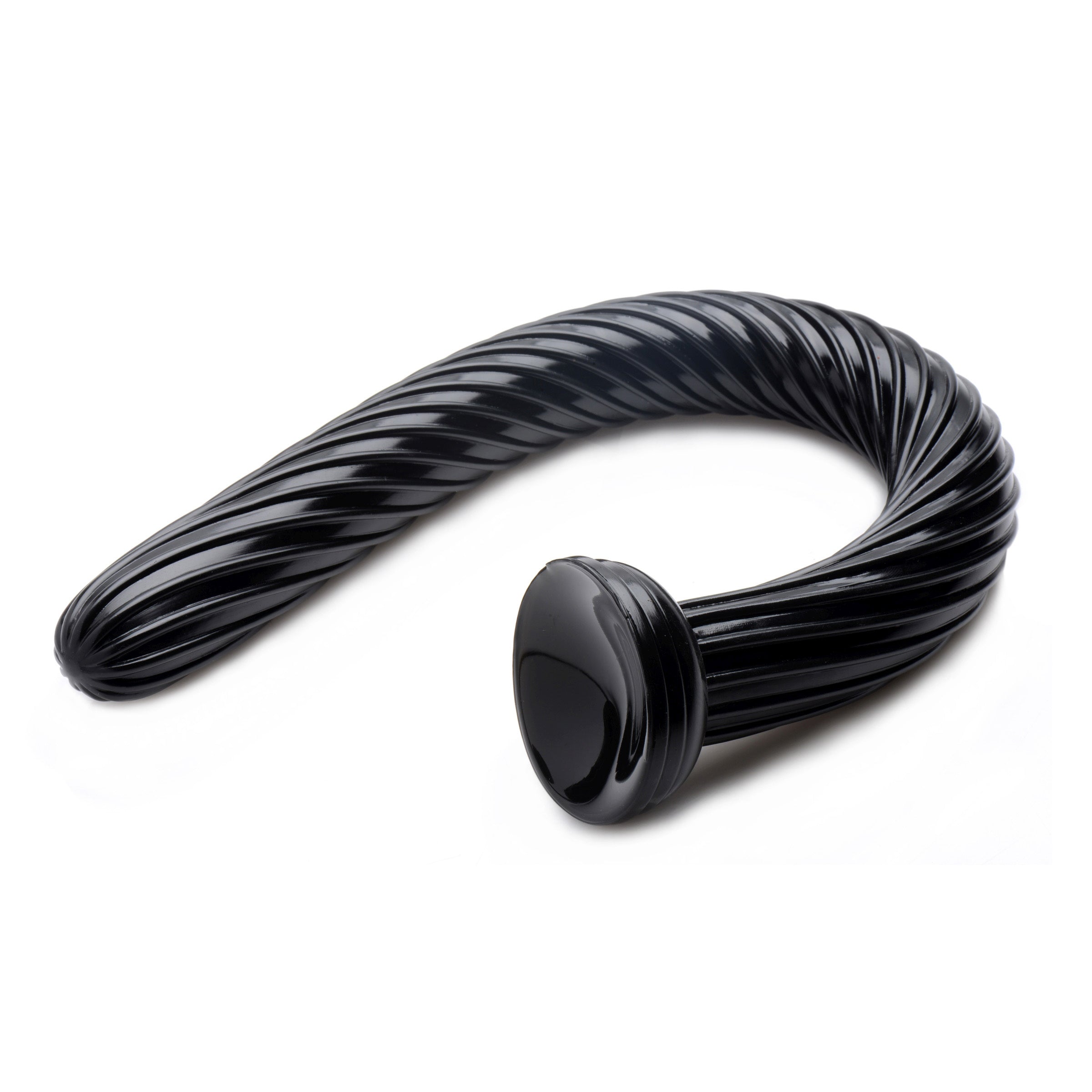 Hosed Hosed 19 Inch Spiral Anal Snake Black