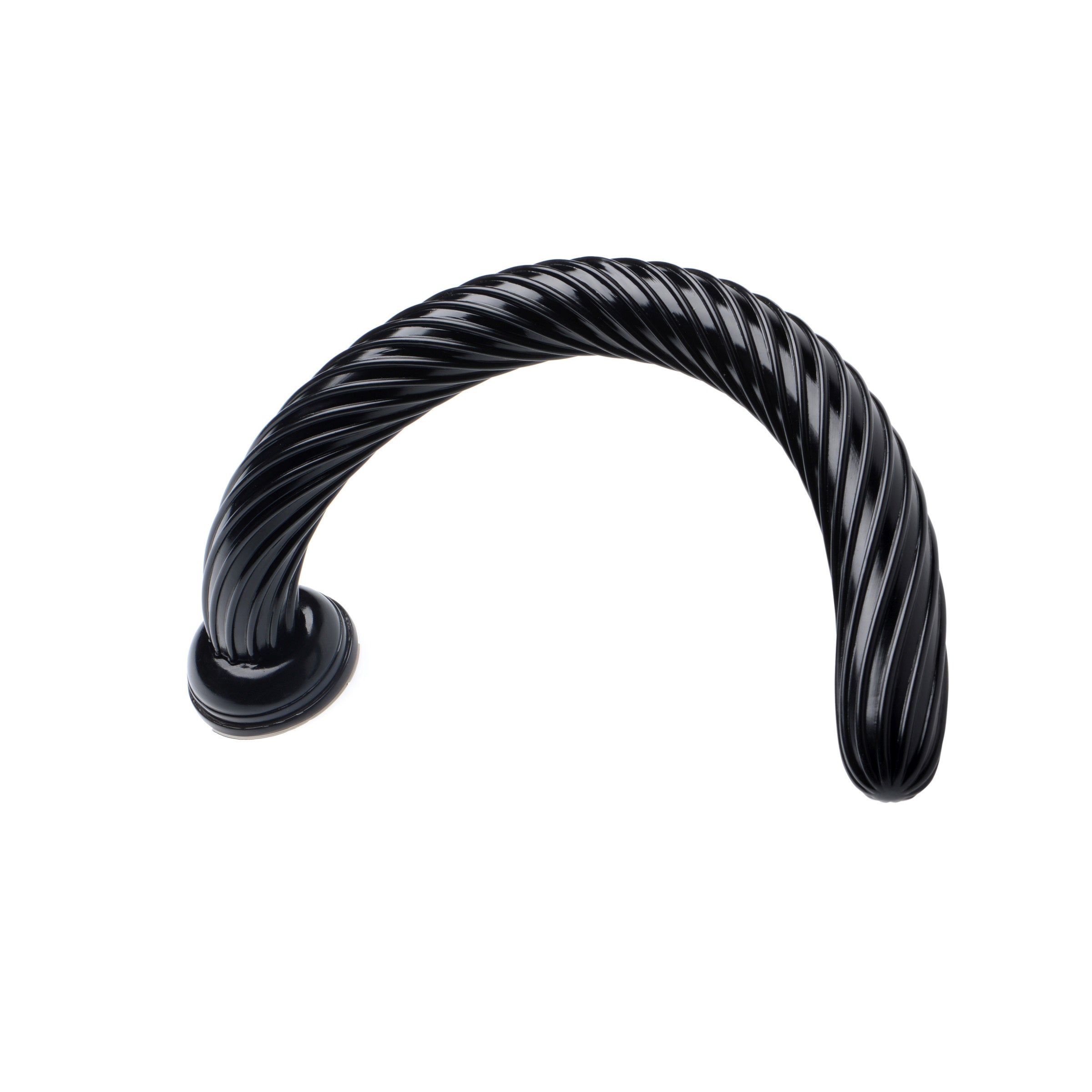 Hosed Hosed 19 Inch Spiral Anal Snake Black