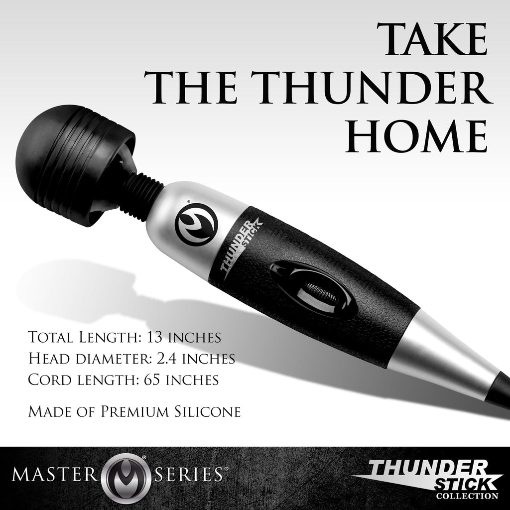 Master Series Thunderstick 2.0 Super Charged Power Wand Black