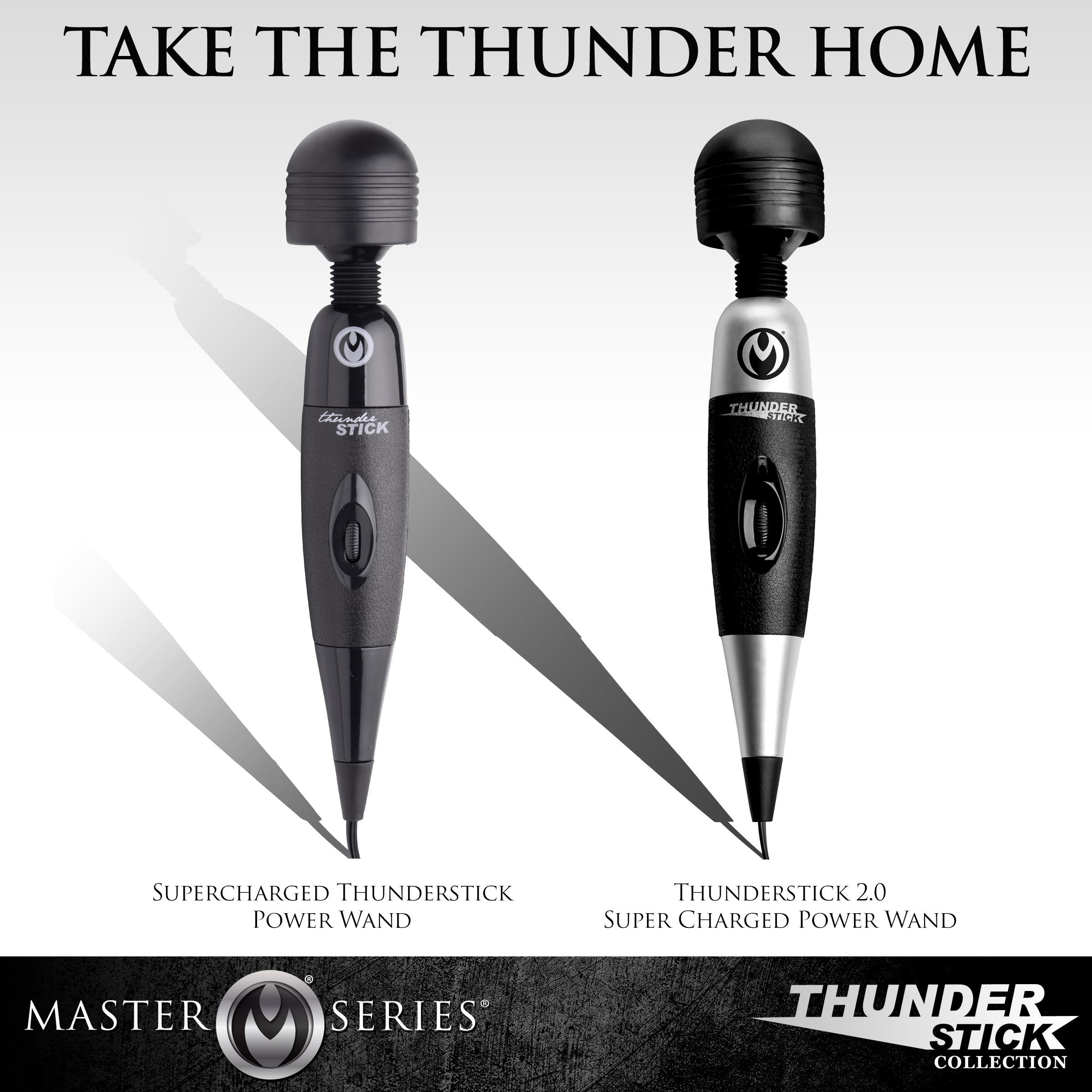 Master Series Thunderstick 2.0 Super Charged Power Wand Black