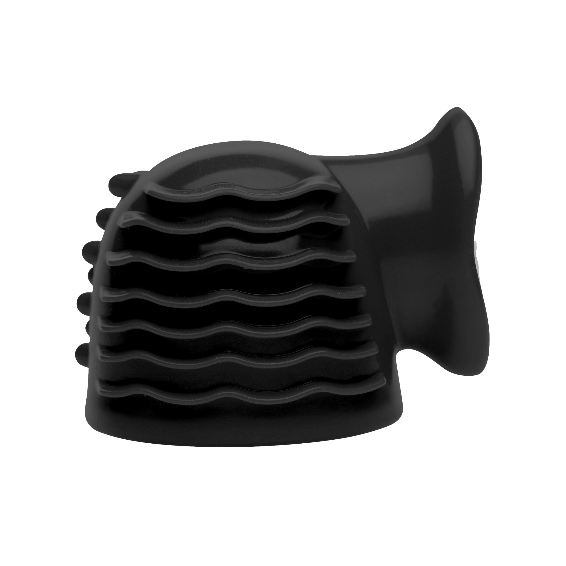 Master Series Thunder-Gasm 3 in 1 Silicone Wand Attachment Black