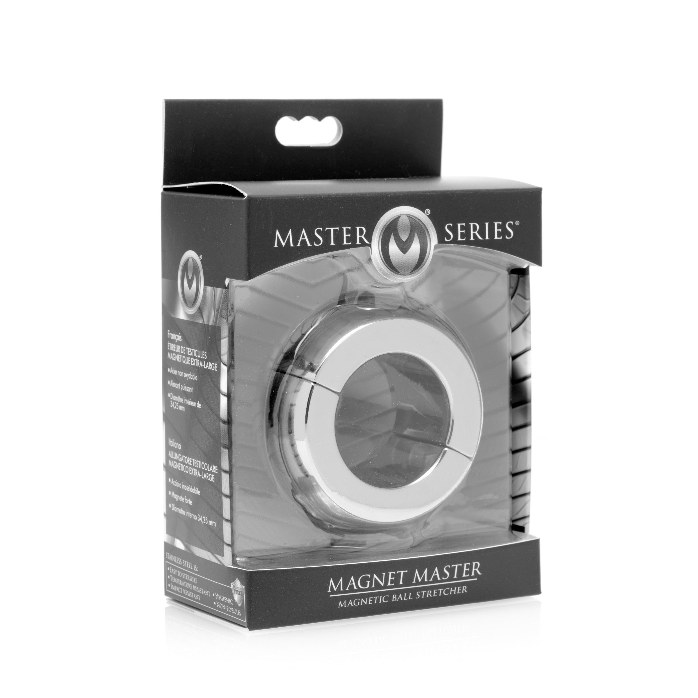 Master Series Magnet Master Stainless Steel Ball Stretcher Grey