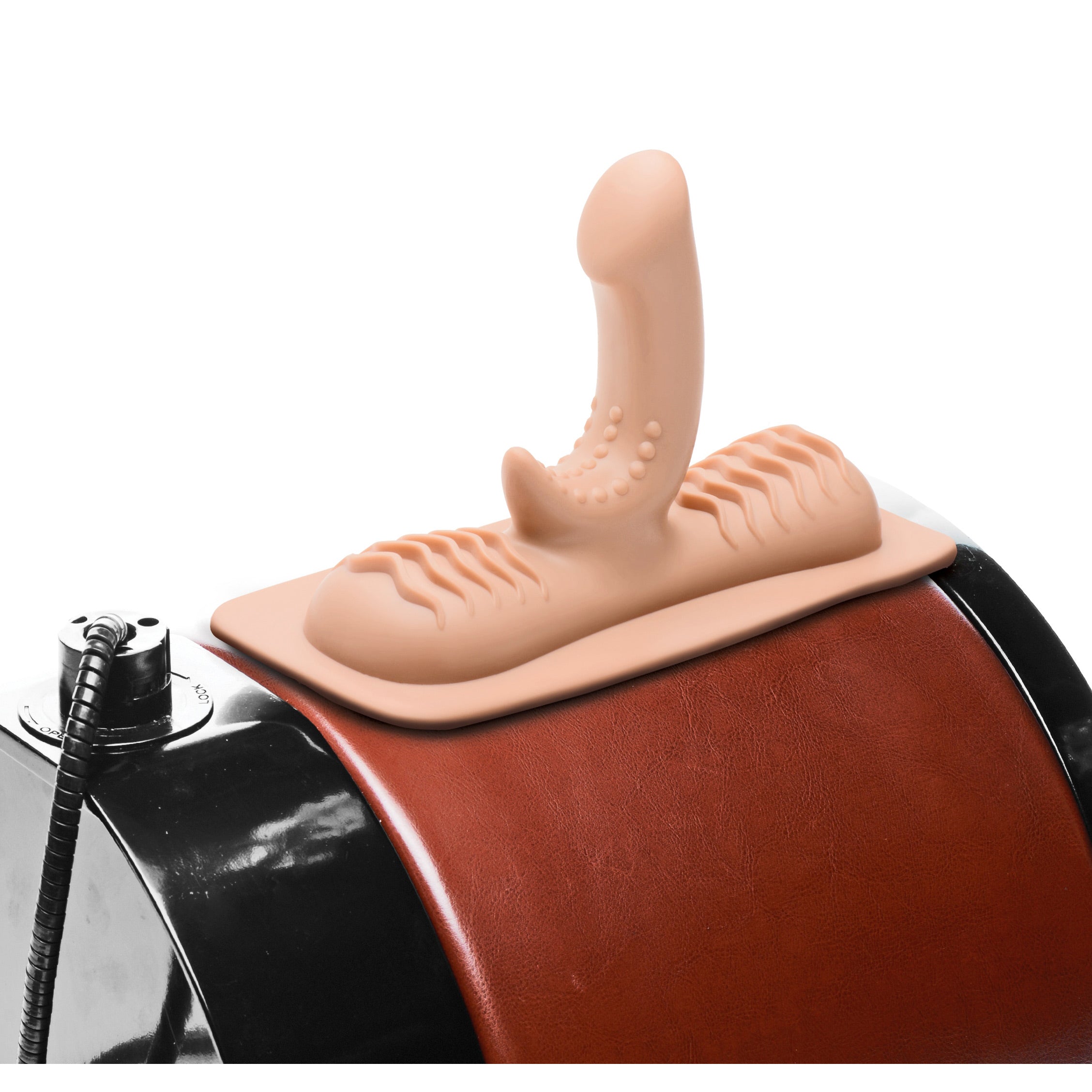 LoveBotz G-Spot Attachment for Saddle Sex Machine Flesh