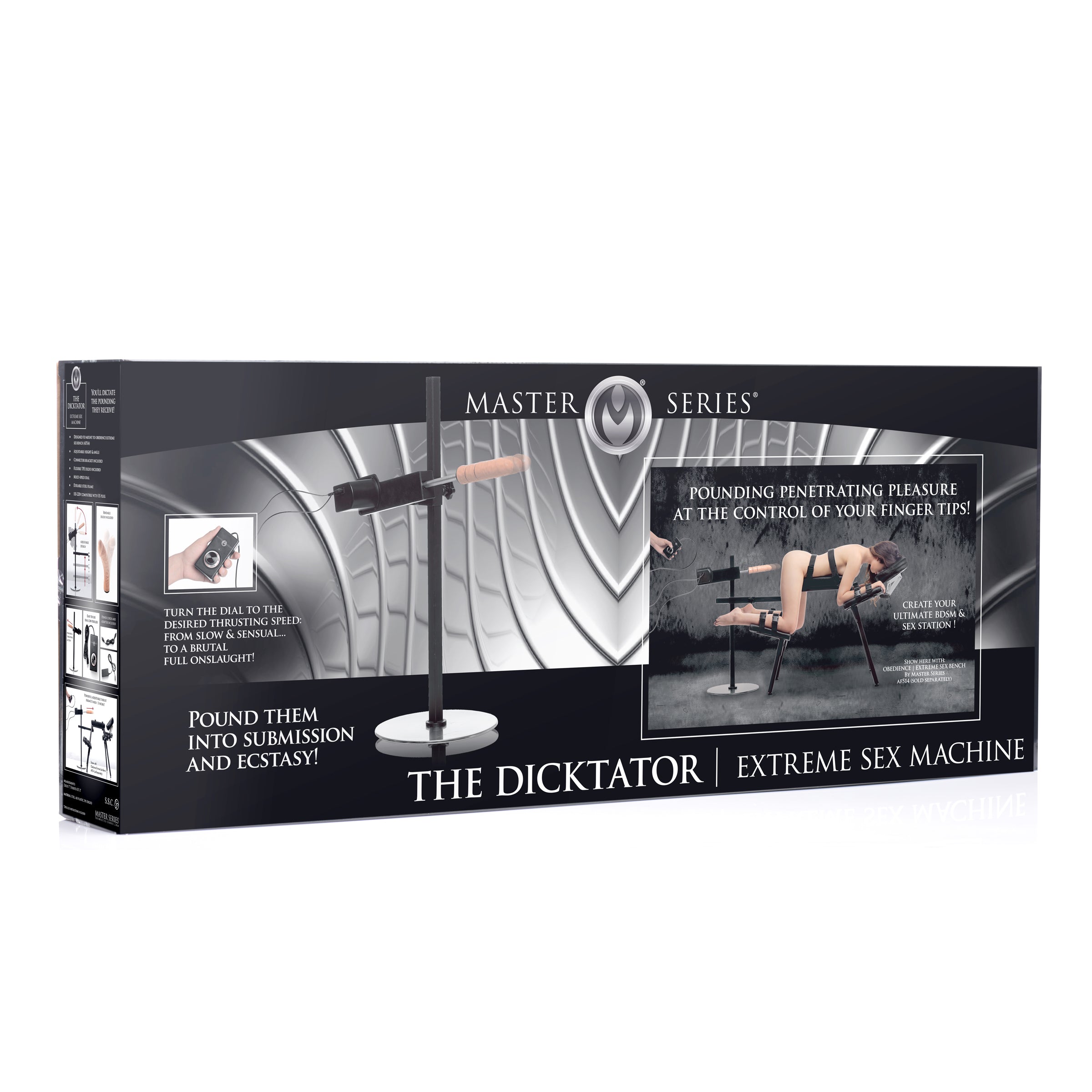Master Series The Dicktator Extreme Sex Machine Black