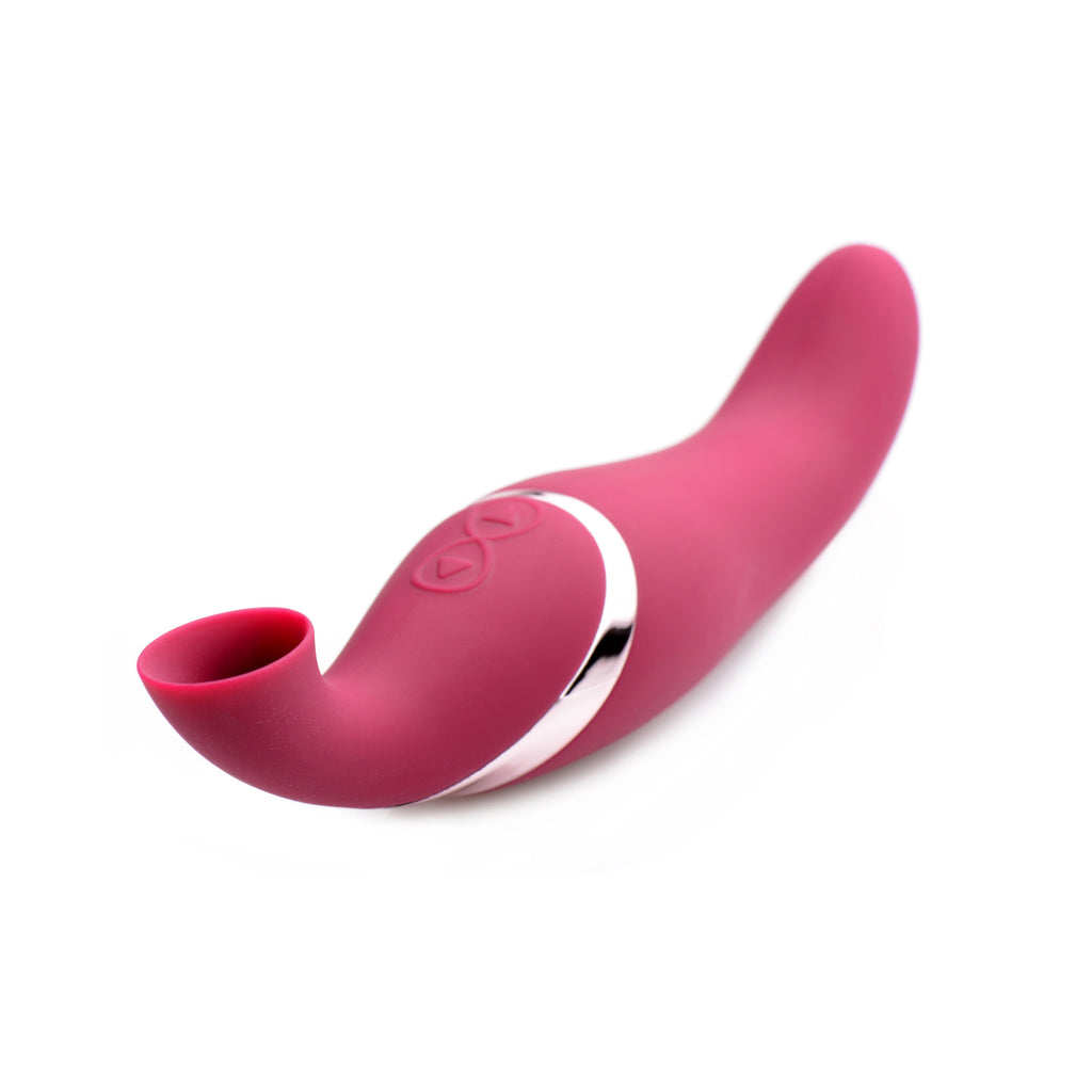 Shegasm Shegasm Intense 2 in 1 Clit Stimulator Purple