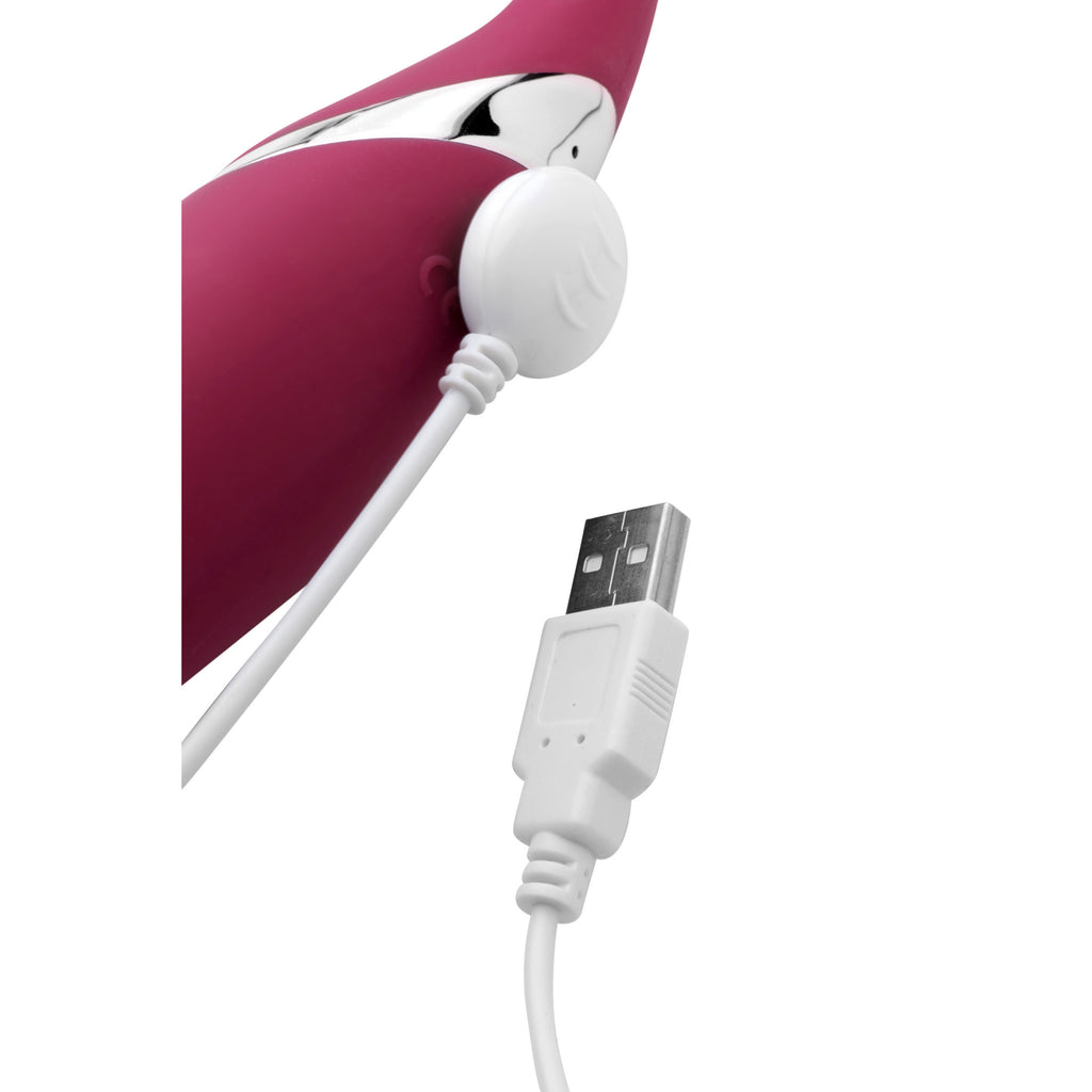 Shegasm Shegasm Intense 2 in 1 Clit Stimulator Purple