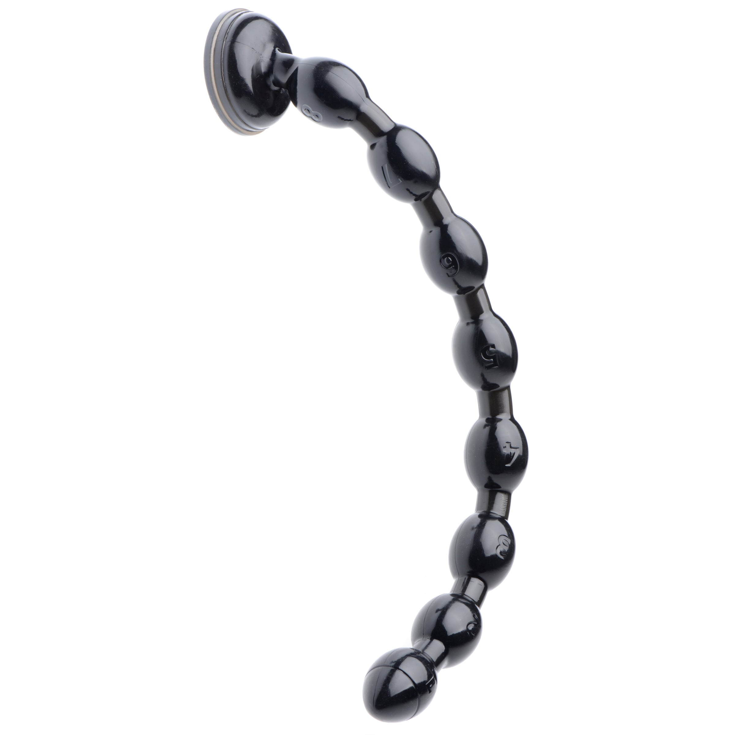 Hosed Hosed 19 Inch Beaded Anal Snake Black