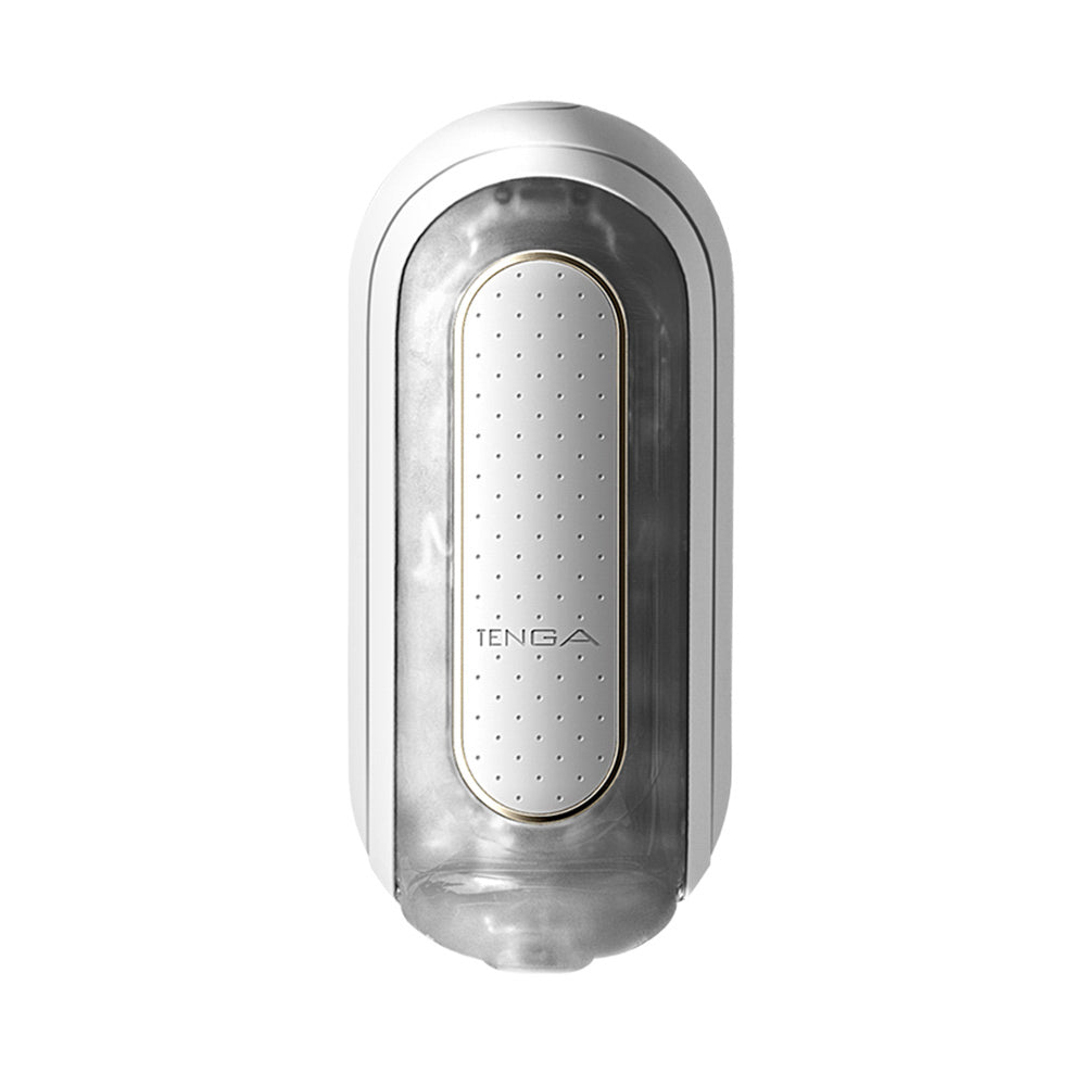 FLIP Series Flip 0-Zero Electronic Vibration Stroker White