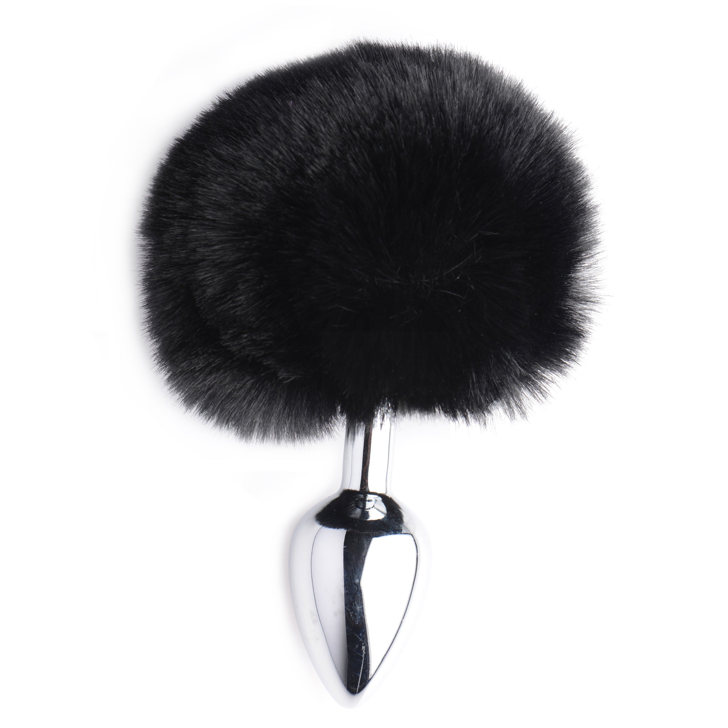 Tailz Onyx Bunny Tail Anal Plug Black