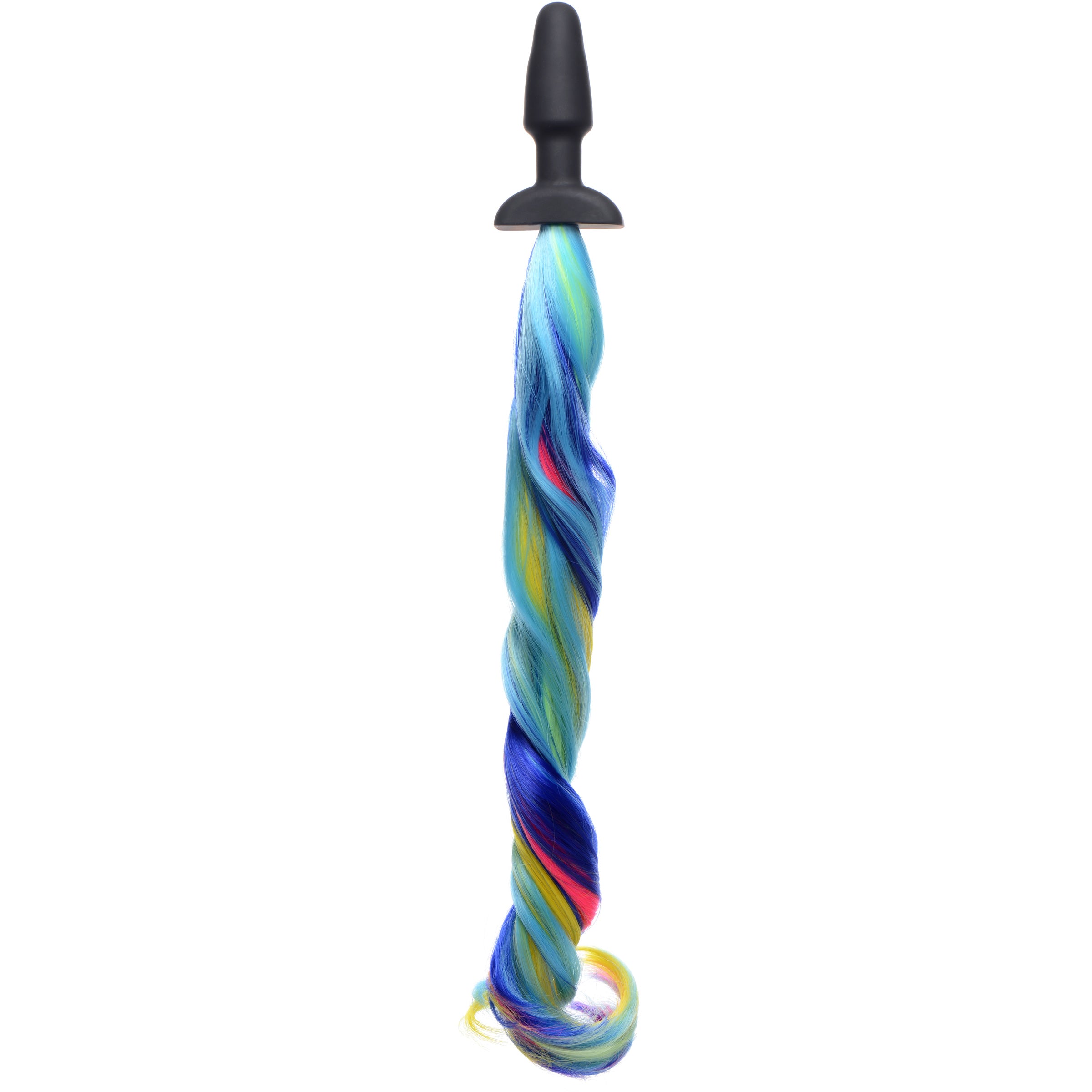 Tailz Rainbow Pony Tail Anal Plug Multi