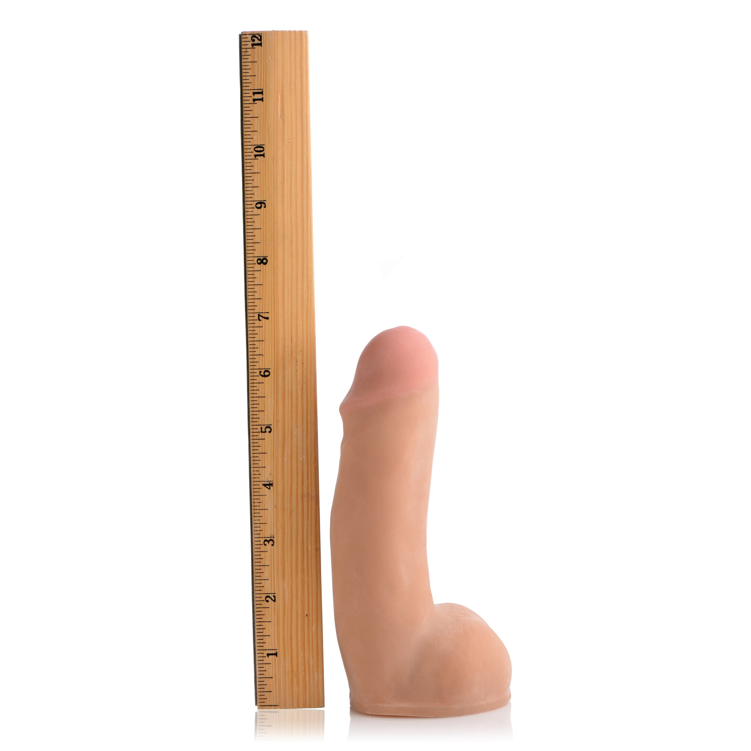 Loadz Dual Density Squirting Dildo - 7 Inch Flesh