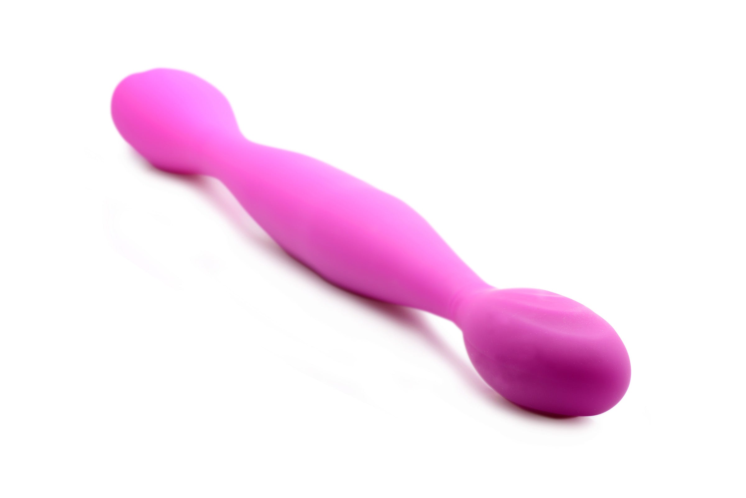 Inmi Double Thump 7x Rechargeable Silicone Double Dildo Purple