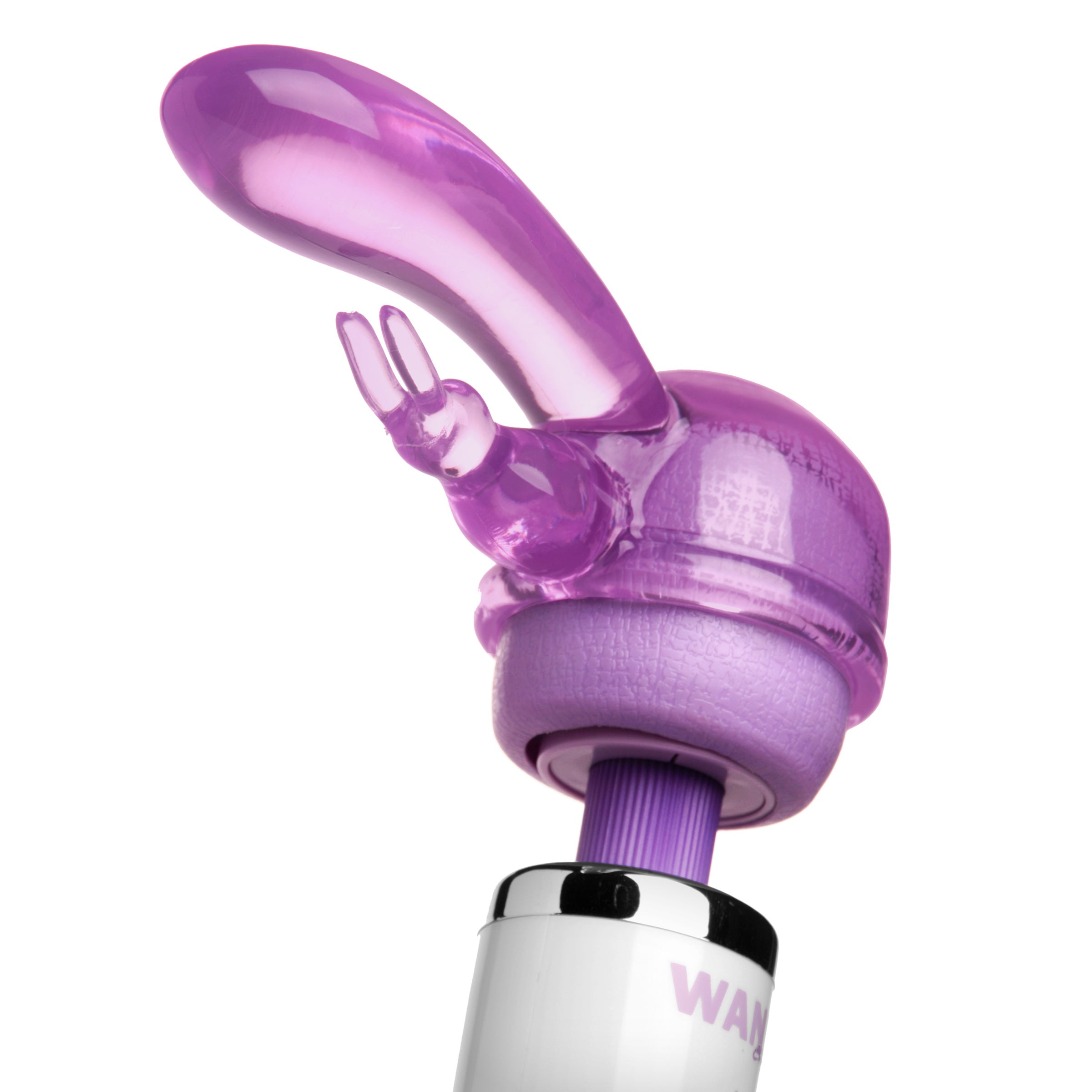 Wand Essentials Turbo Purple Pleasure Wand Kit with Free Attachment Purple