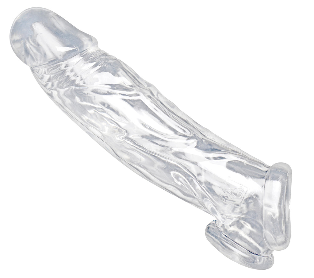 Size Matters Realistic Clear Penis Enhancer and Ball Stretcher Clear