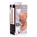 Loadz 9 Inch Realistic Dual Density Squirting Dildo Flesh